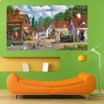 Canvas Art on 1 Panel - Childhood Memories