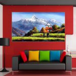 Canvas Art on 1 Panel - Country Life